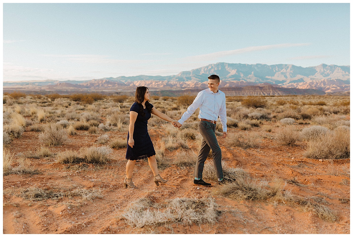Sand Hallow Engagement Photos