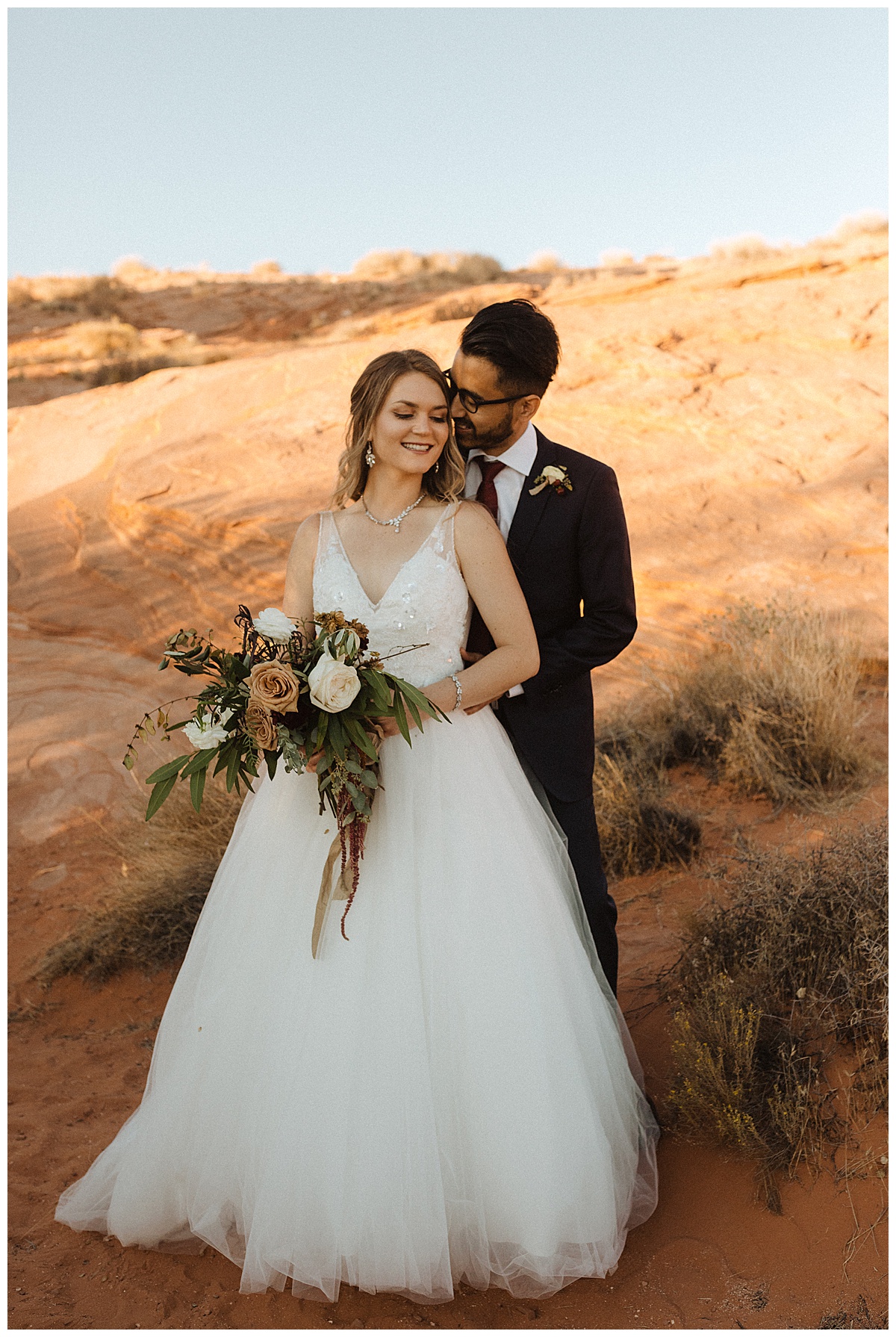 Sand Hallow Bridal Photography